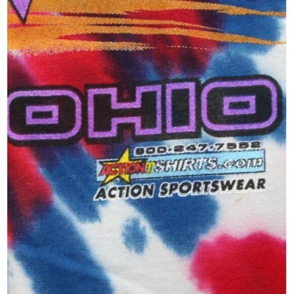 VTG 2004 Kings Royal Race For The Crown 21st Annual Tie-Dye T-Shirt XL Anvil - Picture 7 of 8